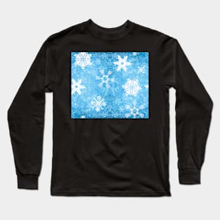 Who Flakes Blue Long Sleeve T-Shirt